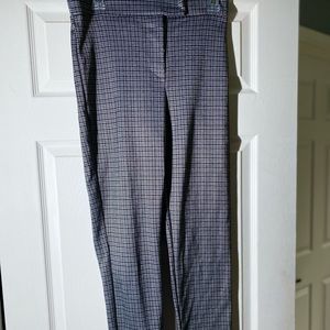 Plaid cropped pant